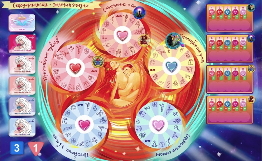 Т-игра "Сексуальность - энергия жизни" индивидуально в Москве 